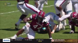 2018 USC vs Coastal Carolina - Steven Montac and Javon Kinlaw Sack