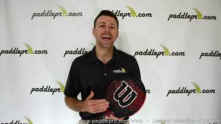 Paddlepro Paddle Reviews - Wilson Steam Pro Gruuv (Platform Tennis)