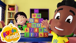 Counting To 20 | Nursery Rhymes | Kids Cartoons | Songs For Kids | Kunda \u0026 Friends