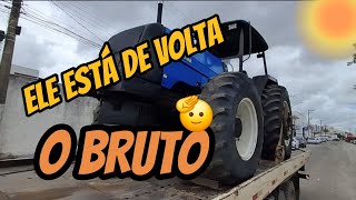 AGORA ELE FICOU NOVO. (TRATOR)