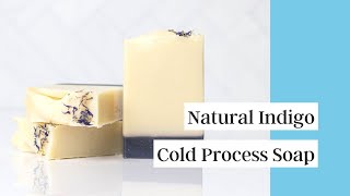 How I Make All Natural Soap With Indigo & Peppermint