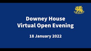 Downey House Virtual Open Evening - January 2022