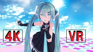 【360 3D VR】【MMD】とってもかわいいsour式ミクさんで 彗星ハネムーン【4K60p】【4KVR】【sour式初音ミク】