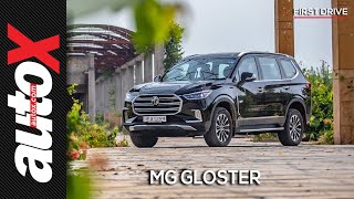 MG Gloster Review: Is the MG Gloster a Toyota Fortuner killer? | First Drive | autoX