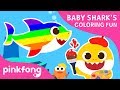 Baby Shark's Coloring Fun | Baby Shark Coloring Book | Toy Show | Pinkfong Toy Show for Children