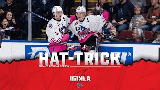 WHL Hat Tricks- Tij Iginla