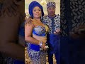 Laide Bakare and Murphy Afolabi’s to match outfit at Iyabo Ojo’s final party for her late mom