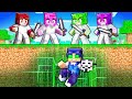 POPULAR FAN GIRL HUNTERS vs HACKER SPEEDRUNNER In Minecraft!