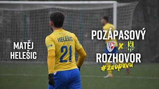 ROZHOVOR • Matěj Helešic po Pardubicích