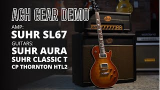 AUSTIN GUITAR HOUSE GEAR DEMO - Suhr SL67 Amp, Suhr AURA, Suhr Classic T, CP Thornton HTL2 guitars