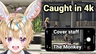 Polka caught the Cover staff fighting a Monkey in 4k