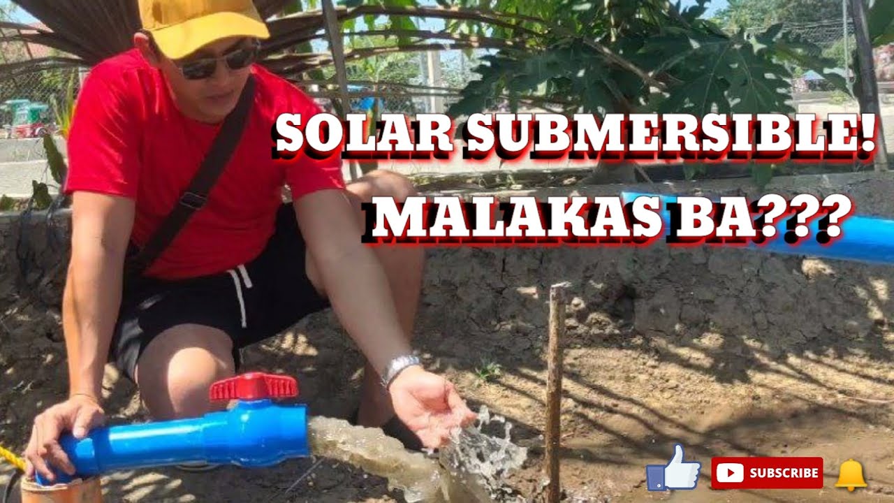 2hp Solar Submersible Pump Youtube