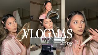 vlogmas day 3 -  grwm for a cozy day