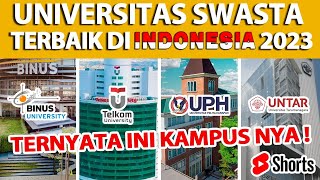 UNIVERSITAS SWASTA TERBAIK DI INDONESIA 2023!! GAK KALAH SAMA PTN