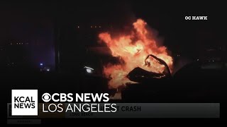 1 dead after fiery crash shuts down 710 Freeway