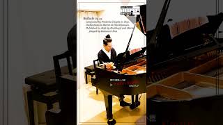 ショパン：バラード１番 Op.23（演奏： #昆一成 ）#shorts #piano