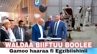 GAMOO HAARAA WALDAA BIIFTUU BOOLEE FI EGZIBIISHINII