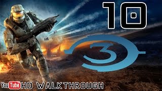 Halo 3 Walkthrough - Mission 10 (Halo) HD 1080p X1 No Commentary