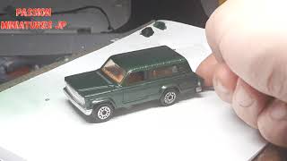 jeep cherokee 1977 vintage MAJORETTE n°236