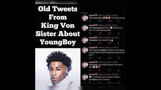 King Von's Sister Wants NBA YoungBoy ❤️ #shorts