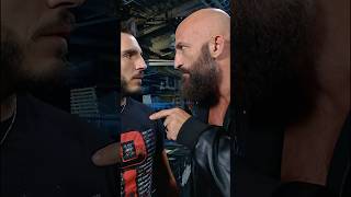 Tommaso Ciampa is not happy with Johnny Gargano