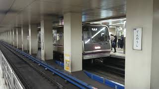 大阪メトロ 22系後期車第18編成 文の里行き 天王寺発車