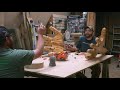 giant articulated hands carved from wood x carve pro