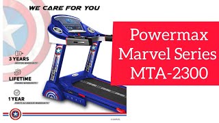 Detailed Review of Powermax Marvel Series MTA-2300 Captain America Edition by Puneet Garg @ufitindia