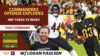 How The Commanders Dropped 480 Yards on the Bears Defense | Take Command