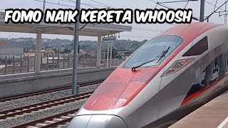 Jelajah Kereta Api | Nyobain Naik Kereta Cepat WHOOSH Halim - Padalarang