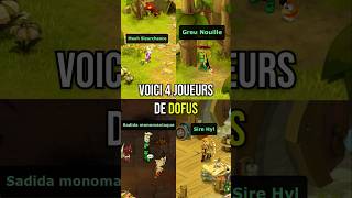 4 joueurs de Dofus qui ont un PNJ à leur nom !