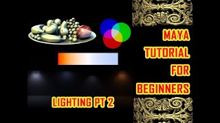 maya lighting tutorial hindi| color temperature|.ies light|color theory| rgb vs ryb|basic to advance
