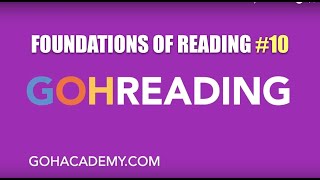 GOHREADING ~ #10 Foundations of Reading 90 MTEL Practice Test ~ GOHACADEMY.COM