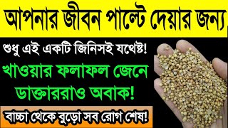 এই বীজটির উপকারিতা কোটি টাকার চেয়েও বেশি || একবার খেলেই যেকোনো রোগ দূর হবে || সব রোগের মহাঔষধ এই বীজ