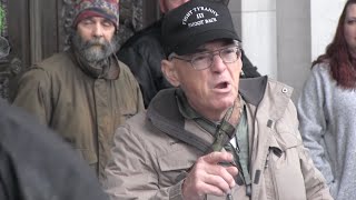 'III Percent' Leader Mike Vanderboegh Calls Fellow Protester a 'Moron'