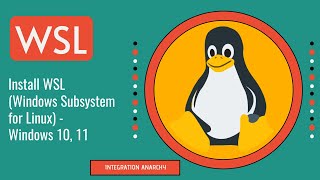 1.  Install WSL (Windows Subsystem for Linux) - Windows 10, 11