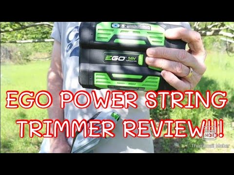 EGO POWER STRING TRIMMER REVIEW - YouTube