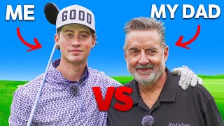 I Challenged My Dad To an 18 Hole Match!