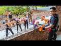 LTT Game Nerf War : Hilarious Nerf Adventure Couple Warriors SEAL X Fight Crime Group Mr Zero