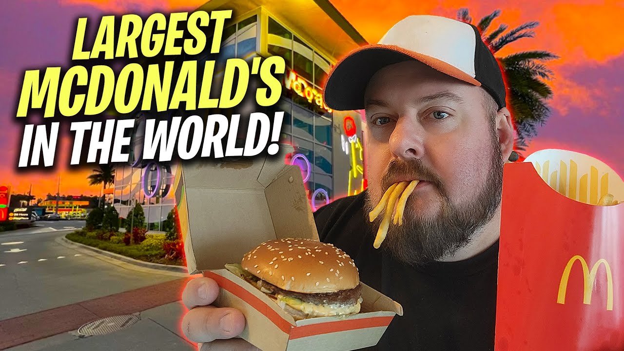 The Largest McDonald's In The World | Orlando, FL - YouTube