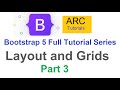 Bootstrap 5 Tutorial For Beginners #3 - Layouts and Grids in Bootstrap