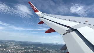 Takeoff from Basel EuroAirport (BSL) 14/7/22