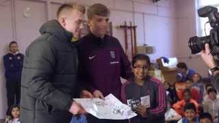 Together for England Roadshow with Southampton FC duo James Ward-Prowse and Matty Targett