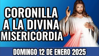 CORONILLA A LA DIVINA MISERICORDIA DEL DIA DOMINGO 12 DE ENERO 2025 | ROSARIO DEL DIA