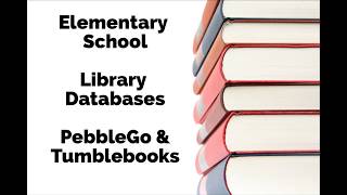 Elementary Library Databases