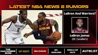 NBA News & Rumors: LeBron To The Warriors, DeAndre Jordan To The Rockets, Deandre Ayton On NBA Draft