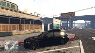 Clean Custom bmw wagon build (ubermacht rhinehart) GTA5