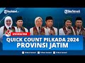 🔴 LIVE - HASIL QUICK COUNT PILKADA JAWA TIMUR 2024, SIAPA UNGGUL ?