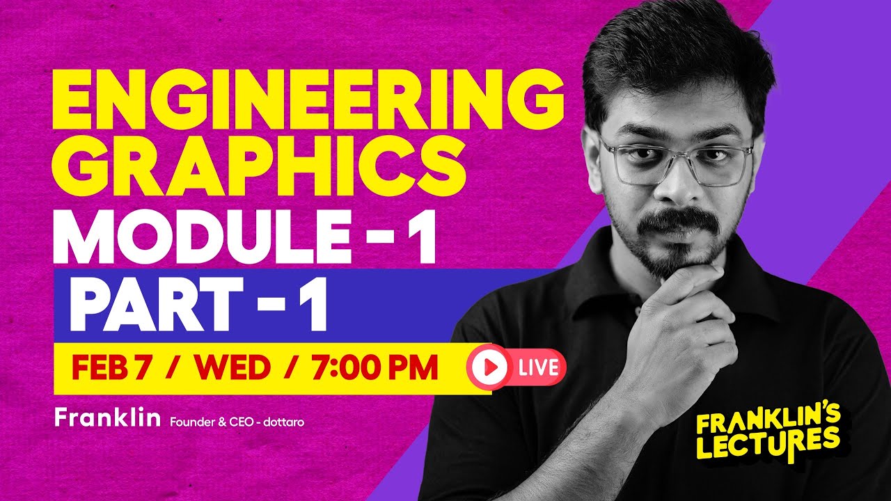 S2 Engineering Graphics Module 1 | KTU B Tech 2024 Exam | Franklin's ...