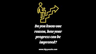 Do you know one reason, how your progress can be improved (Shorts)